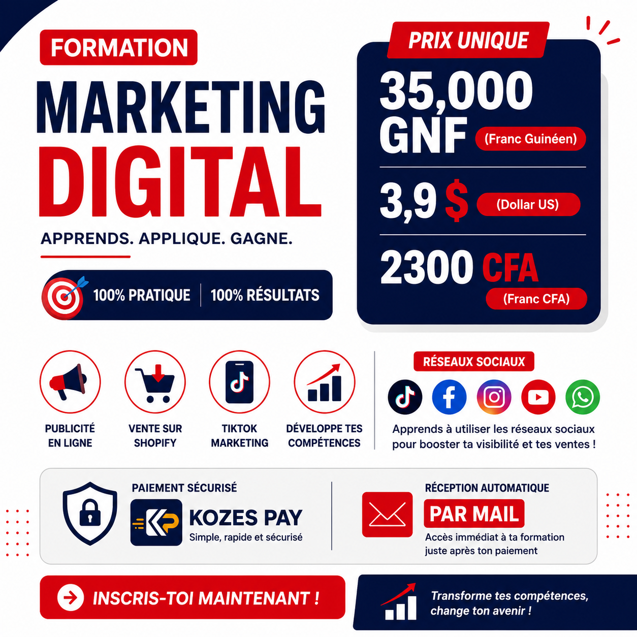 Maîtriser le Marketing digital en quelques jours