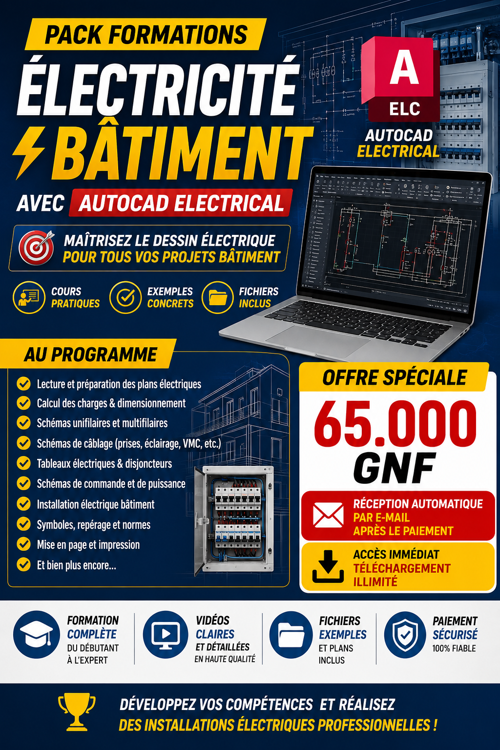 Formation complète en électricité Bâtiment